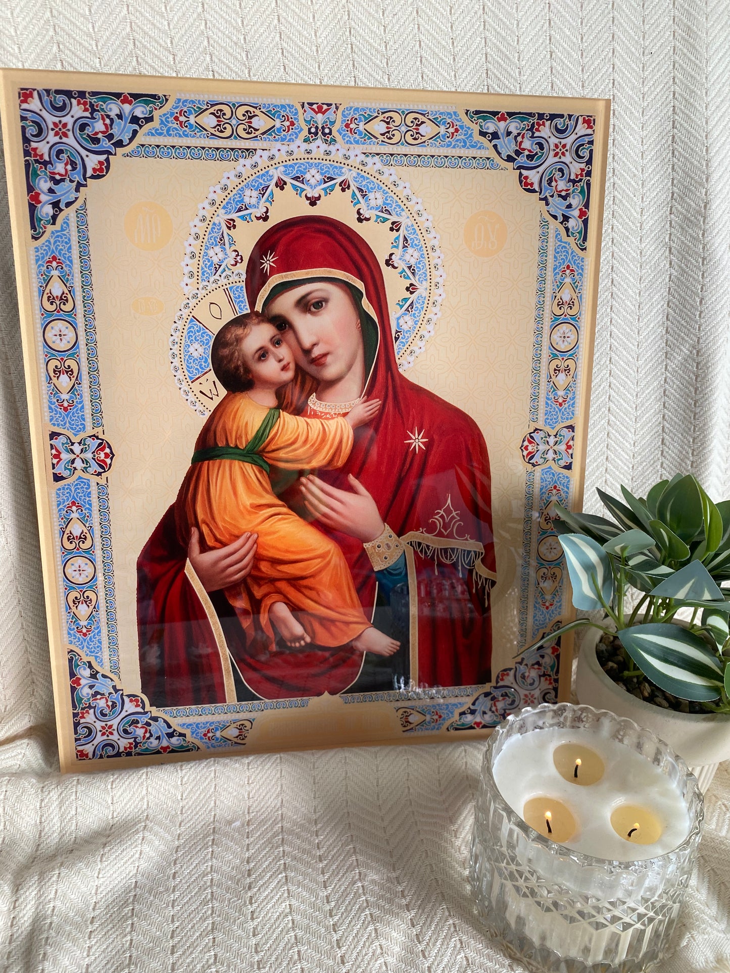 Holy Mother Mary Icon (Vladimir Mother of God)